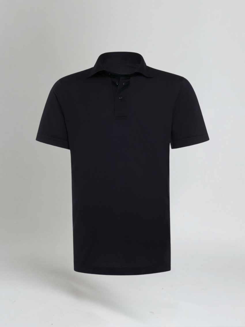 Black Performance Polo Shirt