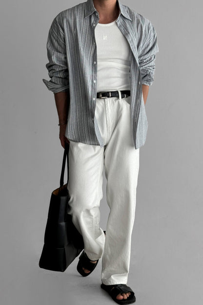 Striped Long Sleeve Shirt