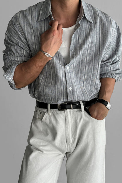 Striped Long Sleeve Shirt