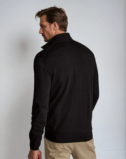 Half Zip Sweater – Black
