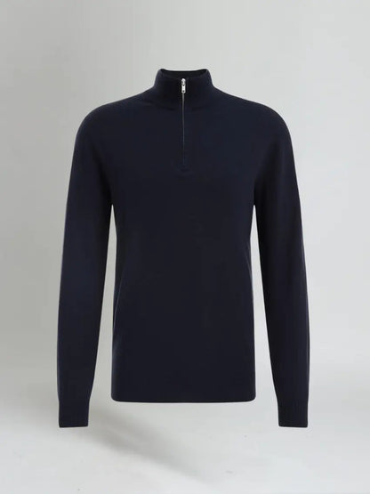 Half Zip Sweater – Navy