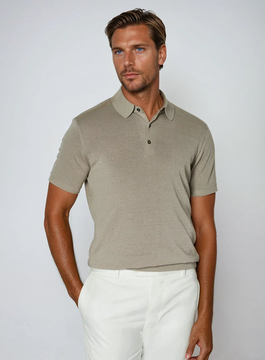 Khaki Polo Shirt