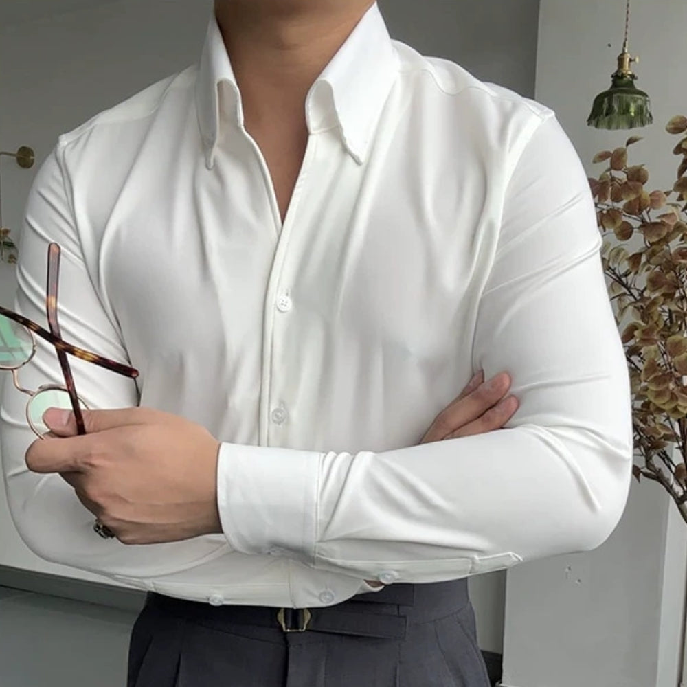 Long Sleeve Bamboo Blend Shirt