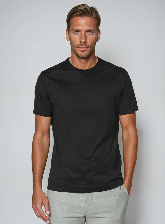 Signature Supima T-shirt – Black