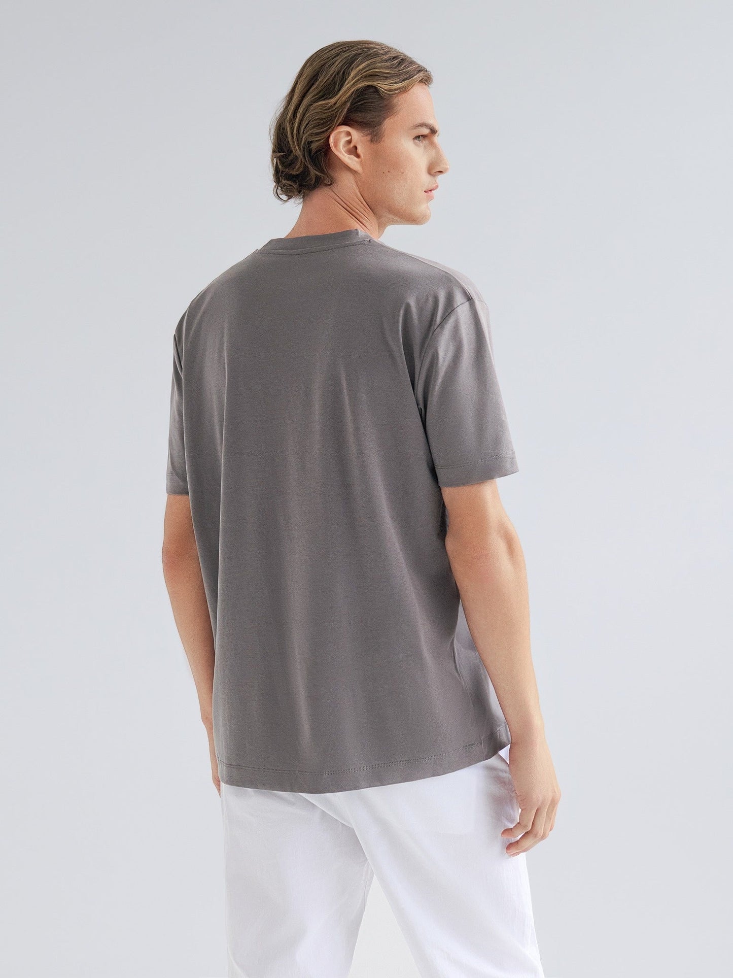 Signature Supima T-shirt – Dark Grey