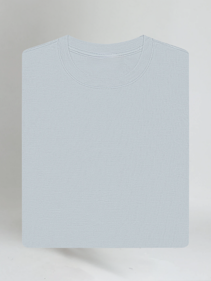 Signature Supima T-shirt – Light Grey