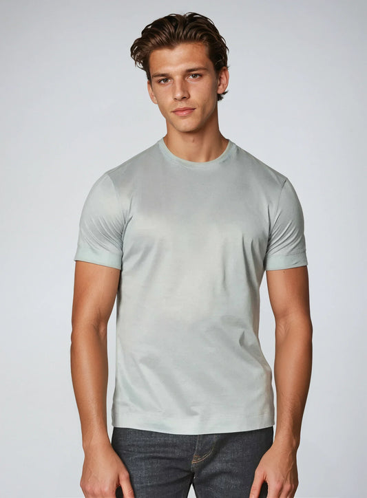 Signature Supima T-shirt – Light Grey