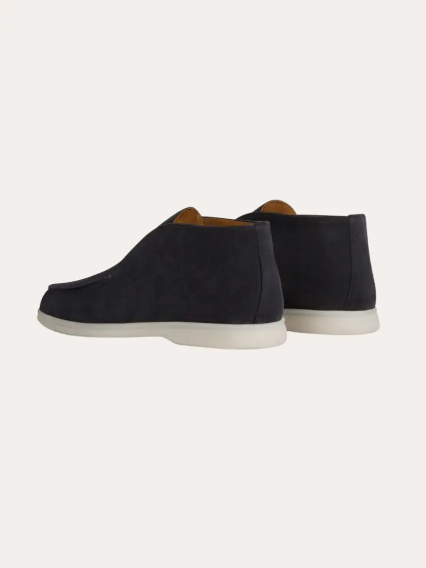 Suede City Loafers – Navy Blue