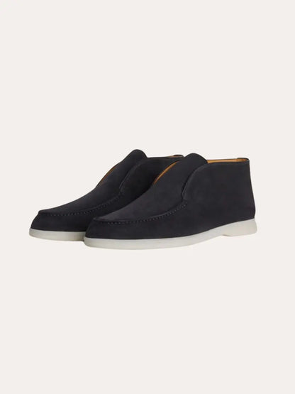 Suede City Loafers – Navy Blue