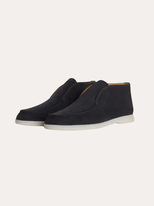 Suede City Loafers – Navy Blue