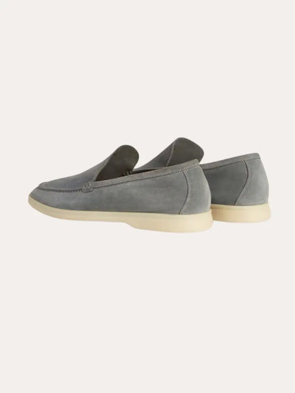 Suede Loafers – Dark Grey