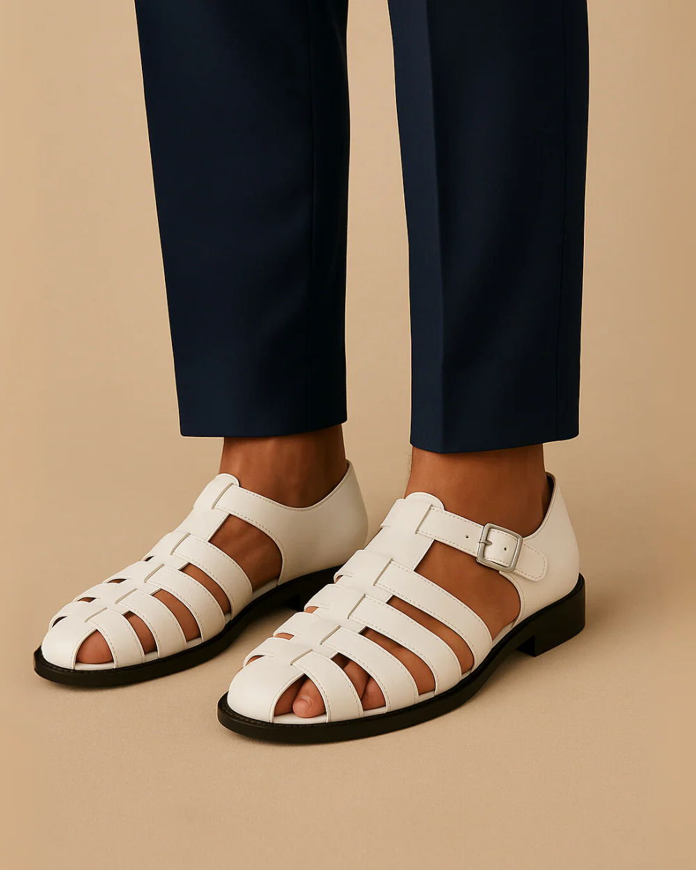 Tommy | Closed-toe Sandal With Strap