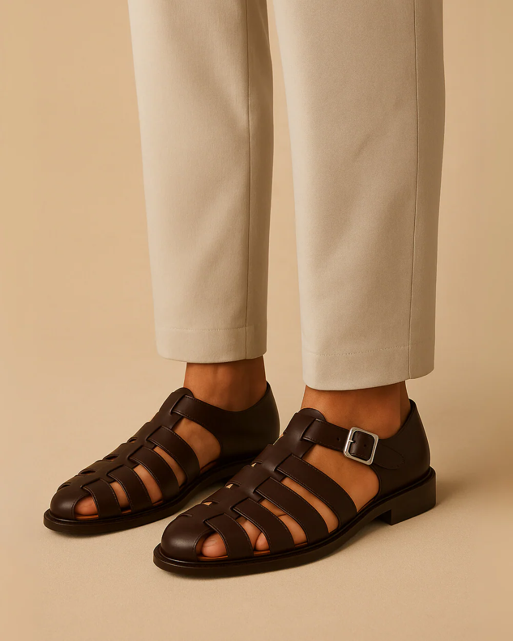 Tommy | Closed-toe Sandal With Strap
