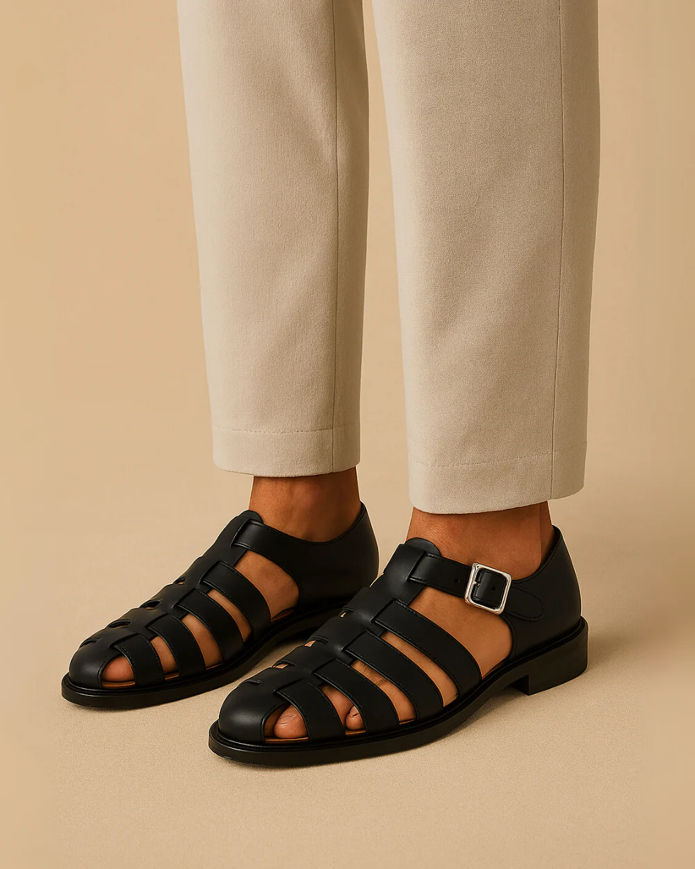 Tommy | Closed-toe Sandal With Strap